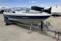 1989 Bayliner 19.5ft with Trailer, As Is