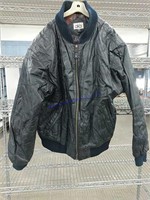 Aká Bay Black Leather Coat