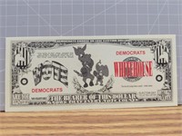 Vote banknote