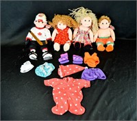 TY PLUSH DOLLS 1990's COLLECTION w/ Tags