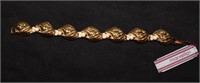 Marvella Goldtone Bracelet w/ Pearls & Tag
