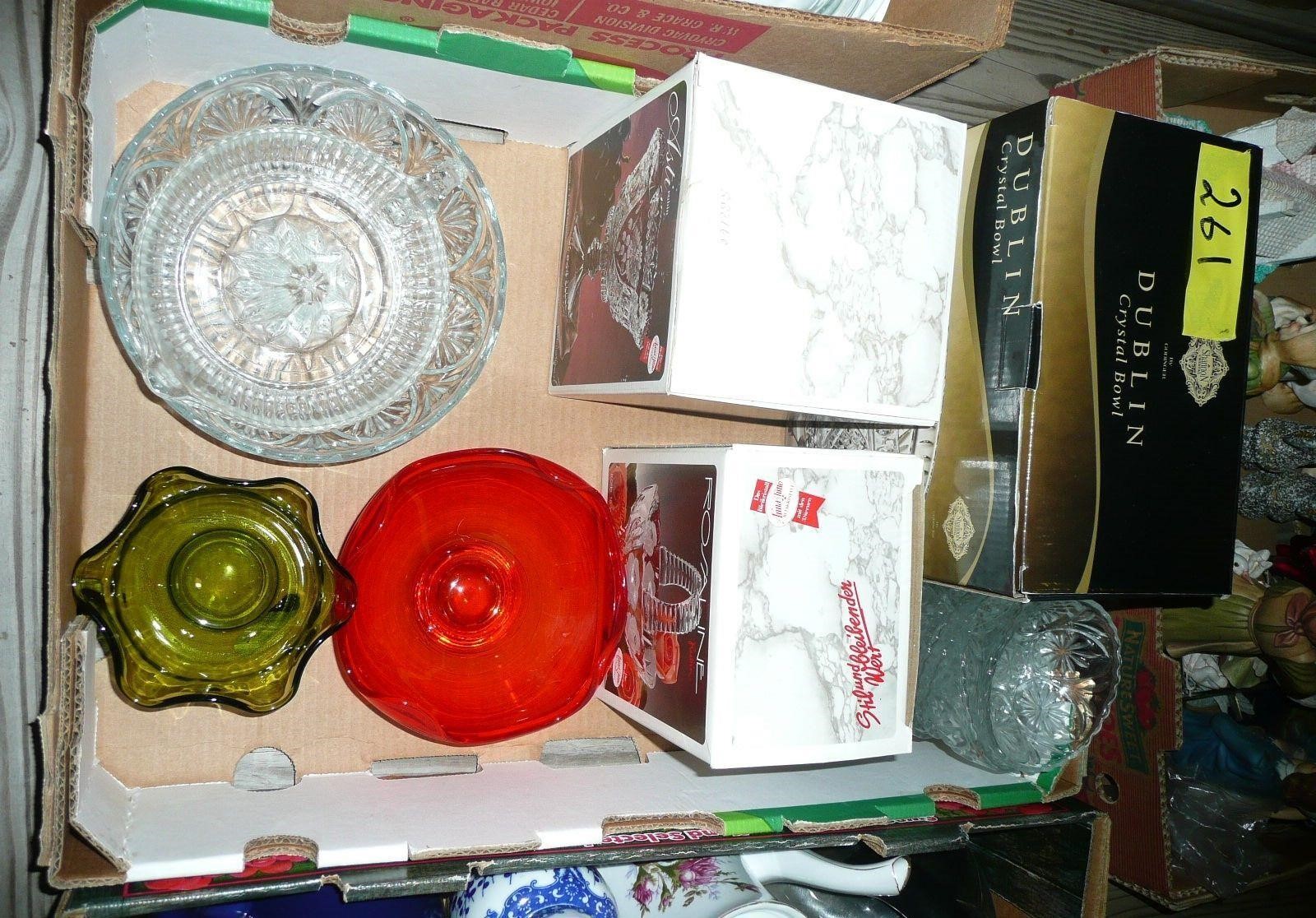 Crystal Glass bowls and more