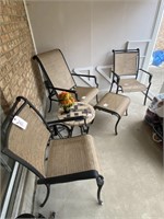 5 PIECE OUTDOOR PATIO SET