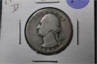 1932-D Washington Silver Quarter Key Date