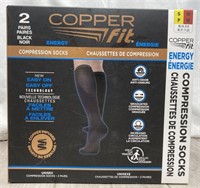 Copper Fit Compression Socks S/m