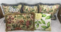 Assortment of Designer Pillows