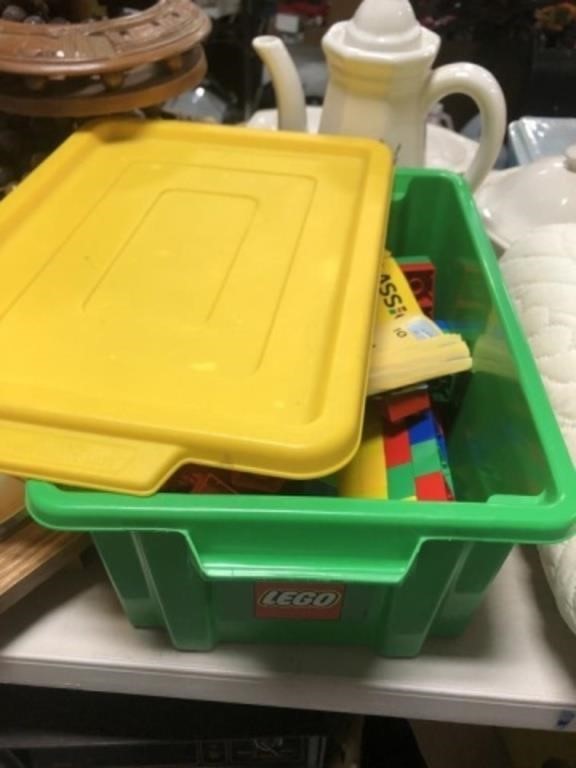 2 TUBS OF LEGOS