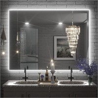 40 x 32 Inch Backlit LED Bathroom Mirror