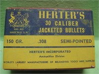 Herter's 30 Caliber Jacketed Bullets - 100 Count