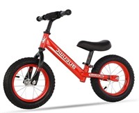 New 16” Red Balance Bike - ages 3-8 by BUEWE