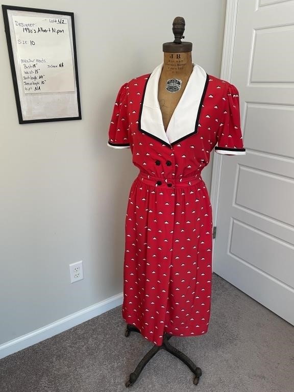 Vintage clothing and Jewelry