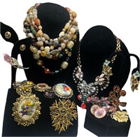 Collection Vintage Costume, Fashion Jewelry
