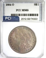 1884-O Morgan PCI MS65 Nice Toning