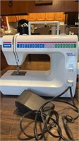 White Jeans sewing Machine