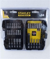 NEW Stanley FatMax 34PCS Bit Set