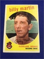 1959 Topps Billy Martin card