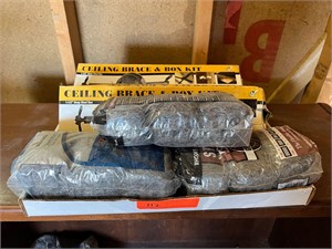 Ceiling Fan Brace Kits/Steel Wool