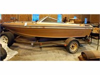 17' Chris Craft 168 with trailer