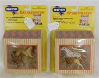 Breyer Stablemate horses: Appaloosa mare & foal -