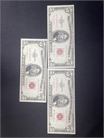 (3) CONSECUTIVE SERIAL NUMBER