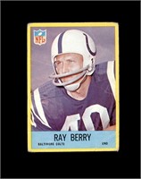 1967 Philadelphia #14 Ray Berry P/F to GD+