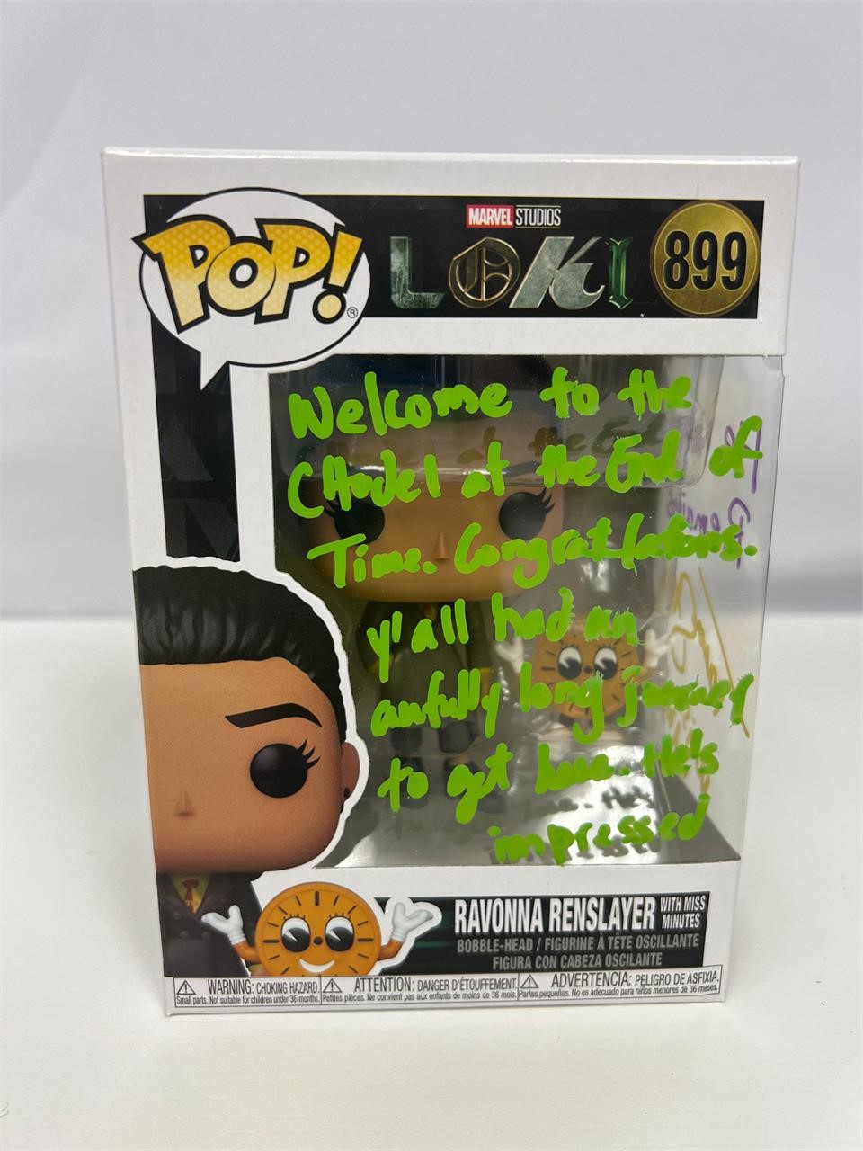 Autograph COA Funko #899