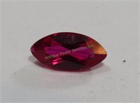 1.5 ct. Electronically Tested Marquise Ruby Gem