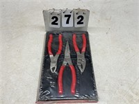 New Snap-on 3pc Plier Set