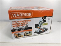 Warrior 7-1/4 in. Single Bevel Compound Miter Saw