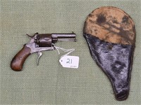 Belgian Made Folding Trigger Revolver