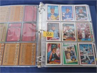 baseball cards late '80's, 15+ sheets….