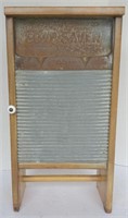 Vintage washboard cabinet. 8" x 12.5" x 24"T