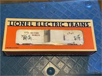lionel train O gauge 1993 Christmas box car