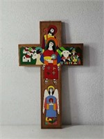 El Savadore Cross Art handmade