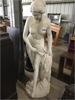 CONCRETE MAIDEN STATUE 5.5 ft tall **** very