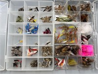 Over 300 fishing flies
