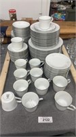 Noritake china set plates and cups sets of 12