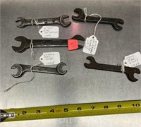 IHC Intenational Harvester Corp Wrenches x5
