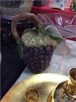 Portuguese grape pitcher