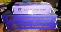 Lot #77 - (2) NC Star AK Top Cover Scope Mounts