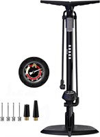 GOBKO Bike Floor Pump with Gauge