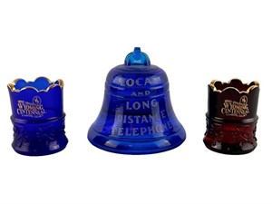 Bell System Paperweight Cheyenne Toothpick Holders