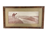 Vintage The Hour of Prayer Sahara Desert Print