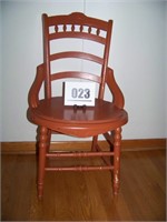 Red Painted Chair