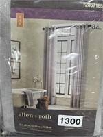 ALLEN AND ROTH CURTAIN PANEL RETAIL $30