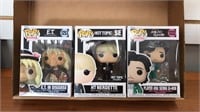 Lot of 3 Funko Pops ET Hot Topic and Squid Game