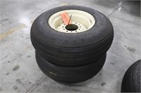 2 GY 9.5L-14SL Tires On New 6 Bolt Imp Rims