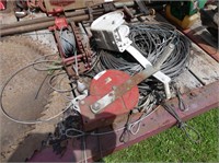 THREE HAND WINCHES & CABLES