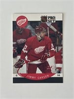 Detroit Red Wings Jimmy Carson 1990 Pro Set #67 si