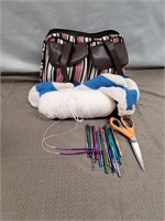 Knitting Bag w/Accesories